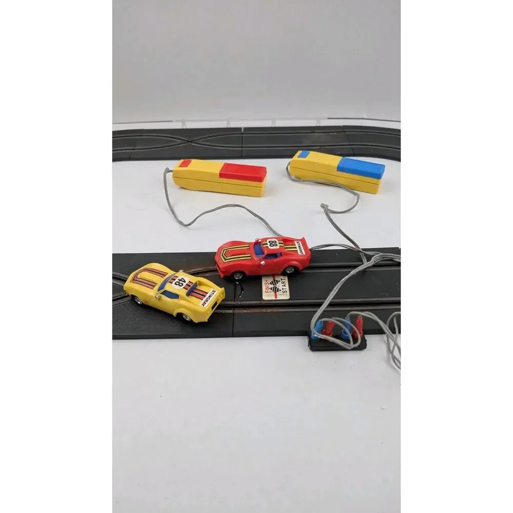 Vintage SpeedTrak Corvette Turbo Chase Road Racing Set – Parts, Display, Restore